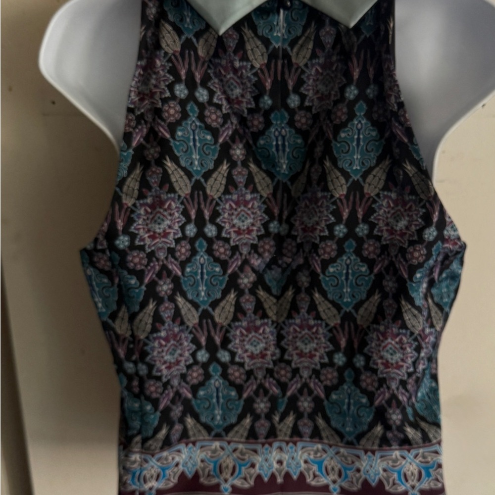 Multicolor Sleeveless Patterned Top - image 2